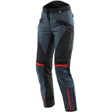 Dainese Tempest 3 Waterproof Motorcycle Motorbike D-Dry Trousers Ebony Black Red