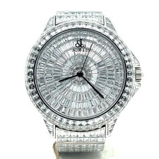 Jacob & Co. Royal Baguette Automatic 49mm 18k White Gold Limited Edition Diamond