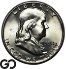 1954-D Franklin Half Dollar, Gorgeous Superb Gem BU++