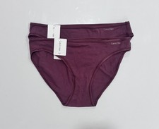 Set of 2 Calvin Klein Cotton Form Bikini Underwear QD3644 Size S