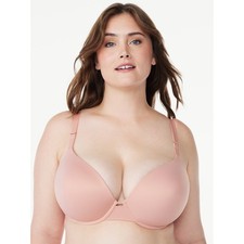 Women's Padded  Moderate  Underwire  Smooth Push Up Bra