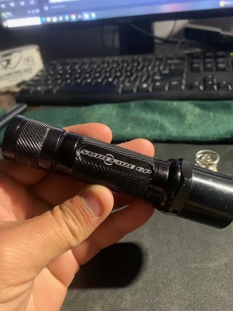 Surefire 6P Flash light with extras older model | eBay