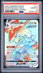 Rayquaza VMAX (Secret) 217/203 Evolving Skies
