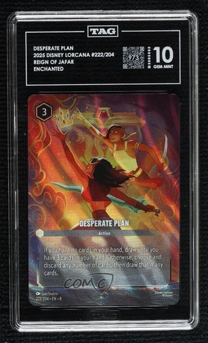 Desperate Plan graded TAG 10 for sale on eBay