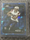 Drake Maye 2024 Topps Chrome Sapphire Edition  RC  # 203