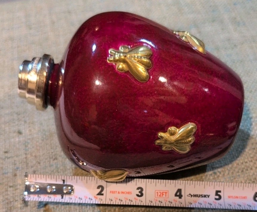 Véritable lampe parfum Porcelaine Le Trèfle pour Berger Paris Colibris - Antiquités