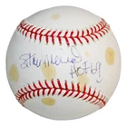 Stan Musial Autographed OML Baseball PSA/DNA Cardinals w/HOF