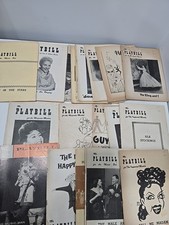 1950's PLAYBILL MAGAZINE LOT-24 DIFFERENT-BROADWAY-The Diary of Anne Frank