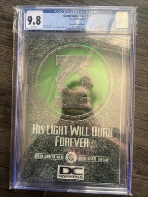 Green Lantern #v3 #81 CGC 9.8 DC Universe Comics, Holofoil Direct