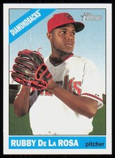 2015 Topps Heritage Rubby De La Rosa #688