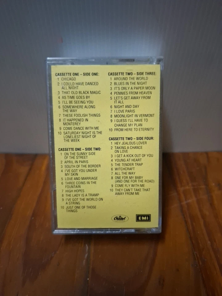 Frank Sinatra Collection Twin Cassette Tapes Audio Music Great Condition - Image 3 of 4