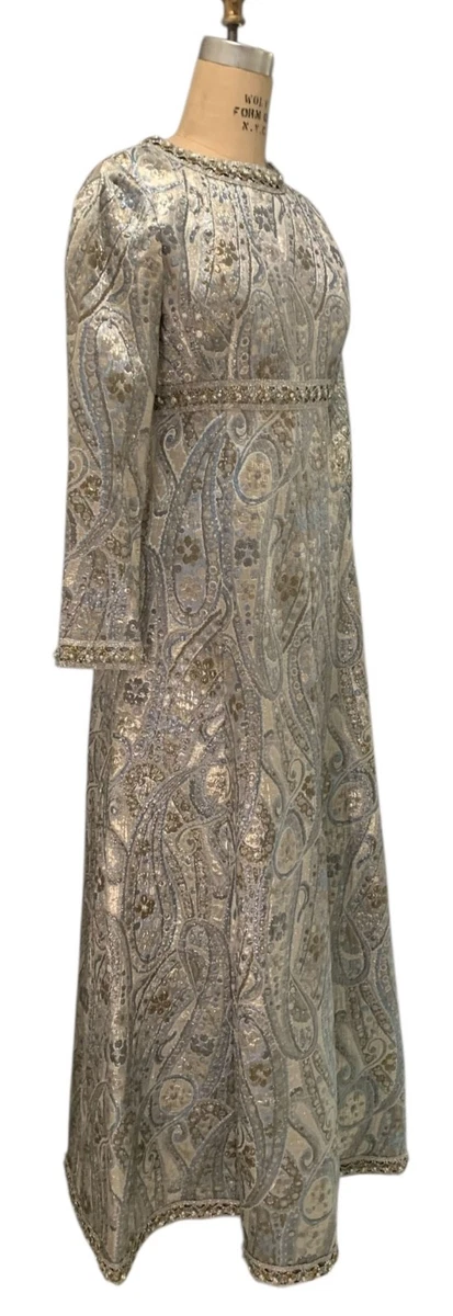 blue lace layered dress Blue Chiffon Lace Tiered Midi Dress main image 1