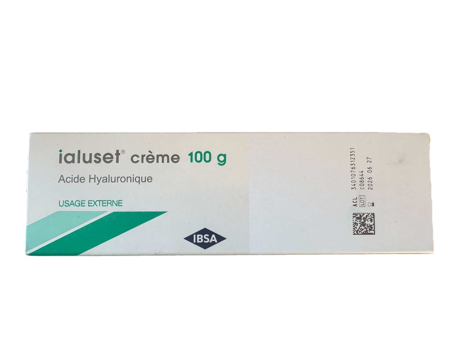 Ialuset Hyaluronic Acid Cream 100g NEW, SEALED TUBE Exp. 06/2026 NEW