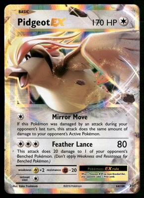Pidgeot EX XY - Evolutions 64/108 Pokemon TCG