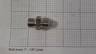 DAF 2179984 Coupling, Male Pipe 