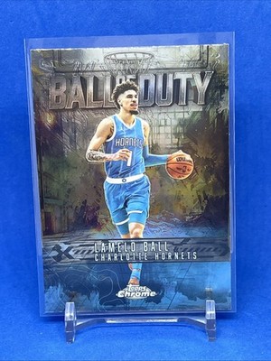 2025-26 Topps Chrome Basketball LaMelo Ball Ball of Duty Charlotte