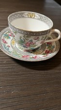 Very Pretty Aynsley Fine Bone China Cup and Saucer Made In England Indian Tree.