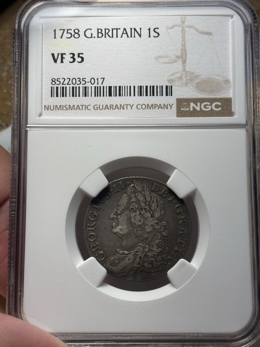 1758 Year UK Shillings for sale | eBay