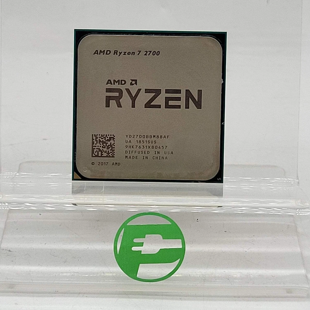 Ryzen 7 AMD Ryzen 7 2700 Processor Model Computer Socket AM4