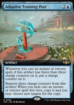 Magic/MTG Adaptive Training Post XTDC-58 Rare Englisch Neu