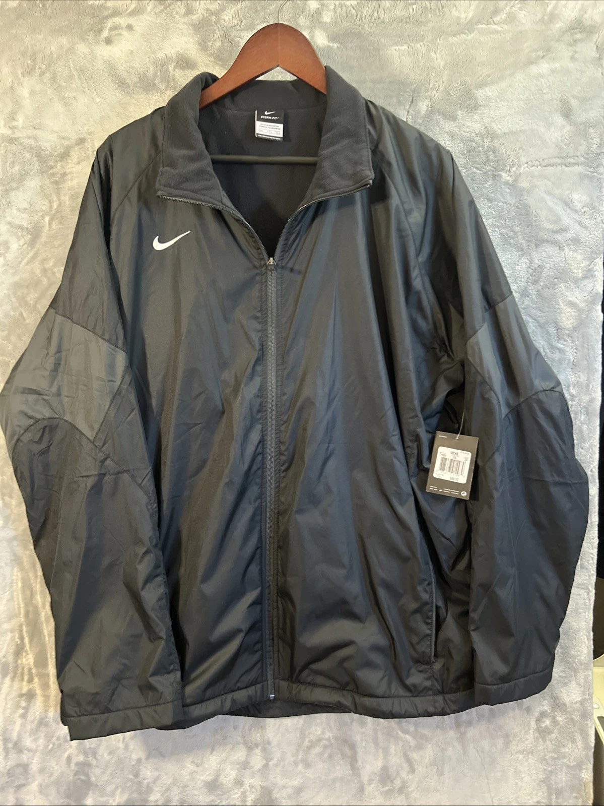 NIKE Storm Fit Jacket Men's XXL Lined Full Zip Pockets Toggle Waist NWT