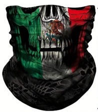 Motorcycle Cycling Riding Scarf Bandana Neck Tube Snood Balaclava Half Face Mask