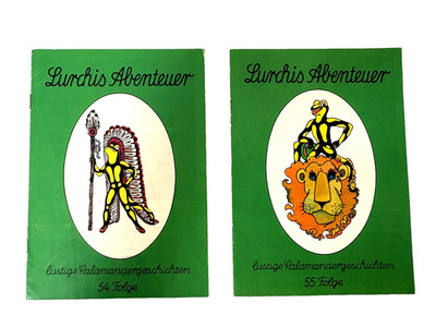 Lurchi's Adventures Salamander Stories Bundle of 2 Issues 54, 55