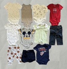 20 Piece Lot Boys 3-6 Months Clothes Mix Brands Carter's, Old Navy and more