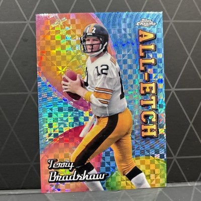 Terry Bradshaw 2024 Topps Chrome All-Etch X-Fractor # CAE-TB