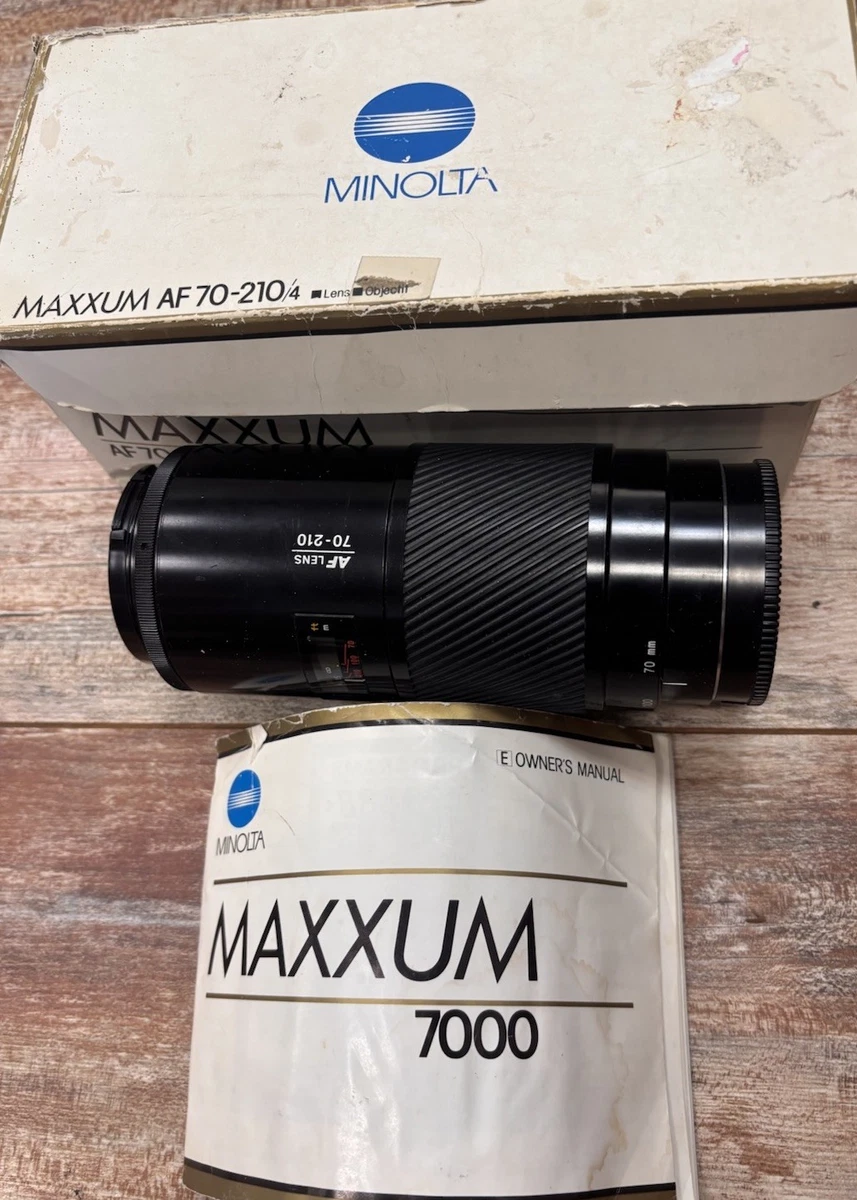 Minolta 70-210mm Focal Camera Lenses for sale | eBay