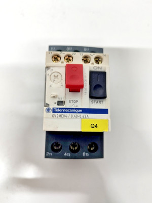 Telemecanique Gv2me04/0.4-0.63a Motor Schutzschalter