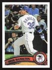 2011 Topps #29 Josh Hamilton 2010 AL MVP Texas Rangers QTY