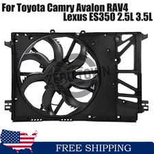 Electric Radiator Cooling Fan For Toyota Camry Avalon RAV4 Lexus ES350 2.5L 3.5L