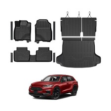 Floor Mats for Honda HR-V 2023-2026, All Weather Floor Mats Trunk Cargo Liner...