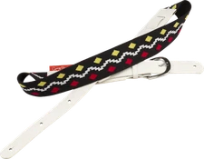 FENDER - GEORGE HARRISON ROCKY LEATHER GUITAR STRAP 099-0623-001 MADE IN CANADA