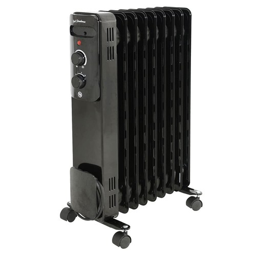 Jack Stonehouse 2000W Oil Filled Radiator Heater,9 Fin Thermostat,3 HeatPortable