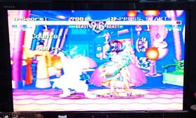 Sega Saturn Ramyeong Rabbit Game Complete Good Condition