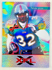 XFL TABLETOP FOOTBALL (Artbox 2001) Ultra-Rare RASHAAN SALAAM Chase Card #UR1