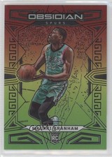 2022 Obsidian Electric Etch Red Yellow & Green Flood /75 Malaki Branham #197 5y7