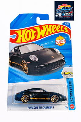 Hot Wheels 2026 NEW Case G Porsche 911 Carrera T LC (Promo Combine