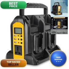 Choerinton 350W Power Inverter Dewalt 20V 60V Battery 4-Ports Dc 20V Ac
