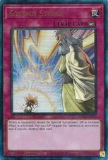 Solemn Strike - RA02-EN079 - Prismatic Ultimate Rare - 1st Edition x1 - Near Min