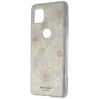 Kate Spade Hartschalenhülle für Motorola One 5G ACE - Hollyhock/Clear