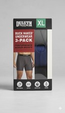 Duluth Trading Men's Buck Naked Underwear Boxer Brief 3-pack XL