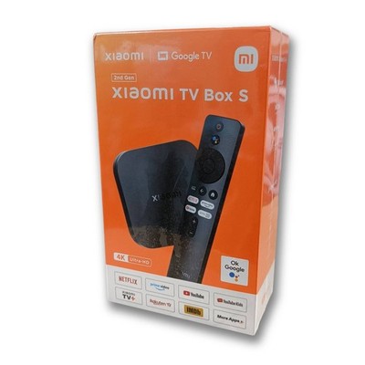 Xiaomi TV Box S (2. Gen) 4K Ultra-HD, Google TV, Android Streaming Box - NEU