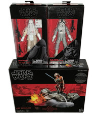Star Wars Black Series LUKE SKYWALKER Centerpiece & AT-AT DRIVER & SNOWTROOPER