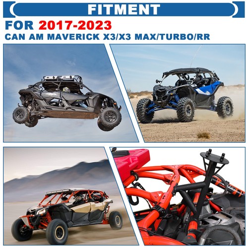 Holds Up to 32in Spare Tire Carrier Mount Rack For CanAm Maverick X3 2017-2024 - Picture 8 of 9