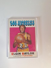 1971-72 Topps - Elgin Baylor #10