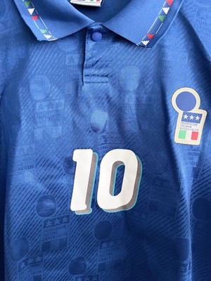 Italy 1994 World Cup retro Home Jersey, R. Baggio #10 Size L | eBay