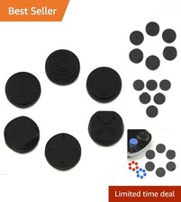 Set of 1 Black Analog Thumb Stick Caps for PSV 1000 2000 - Improve Control